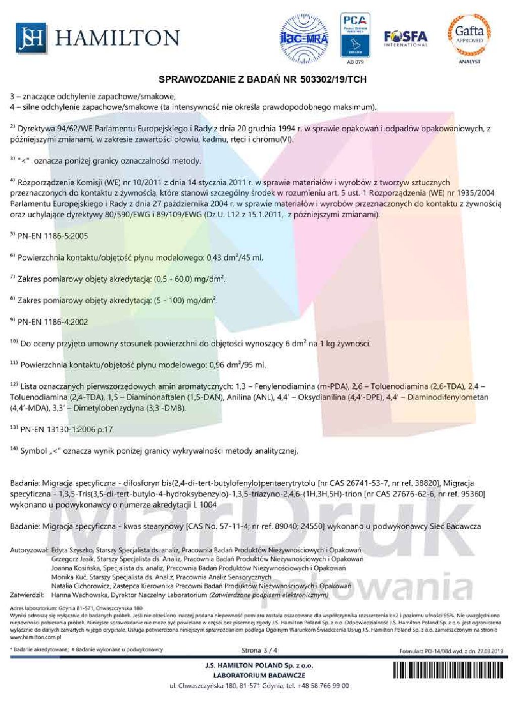 Folia OPP transparent z nadrukiem + Folia OPP