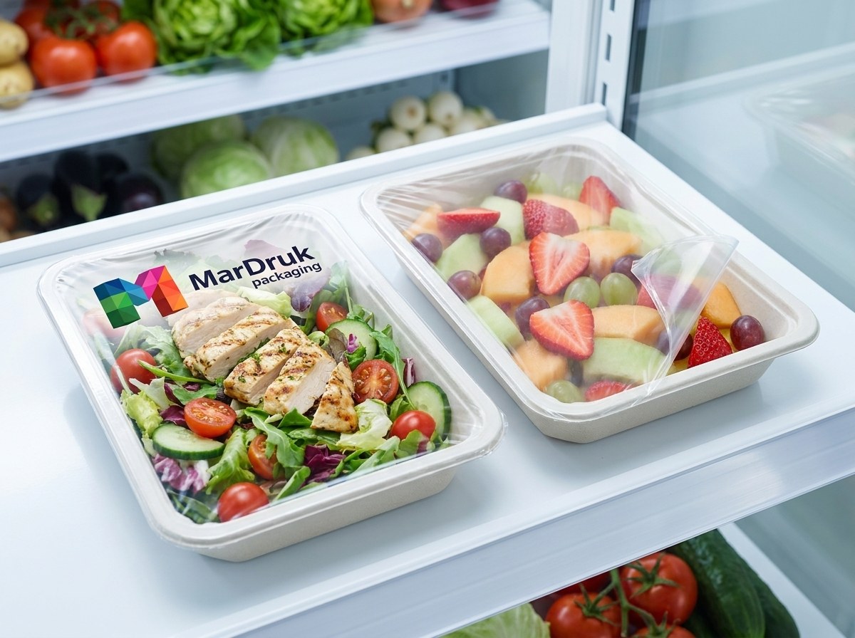 Zastosowania – tacki ze świeżymi produktami