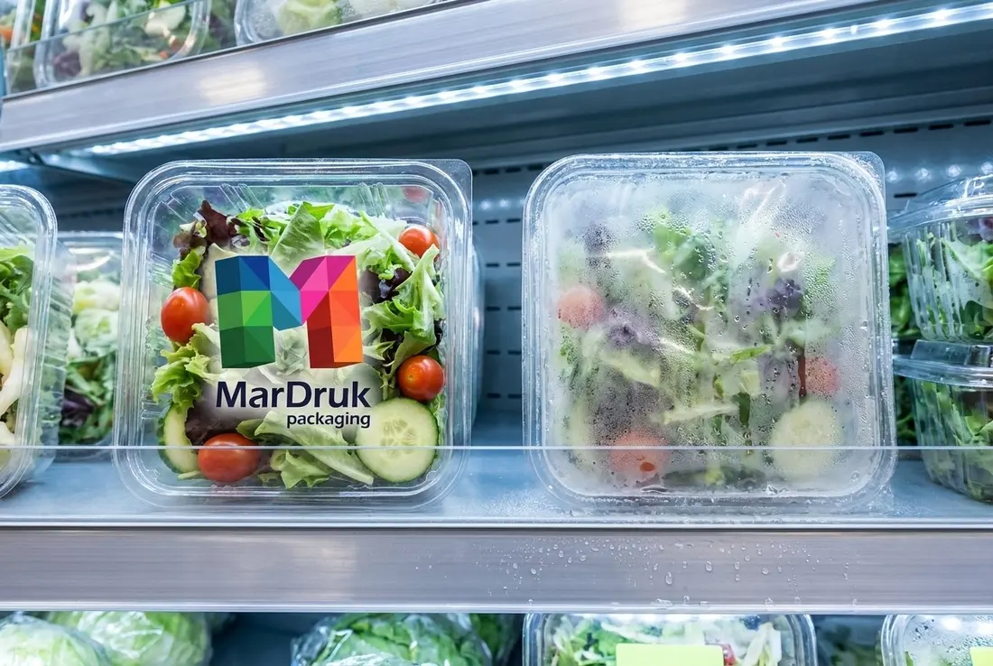 Salad mixes and lettuce in bags